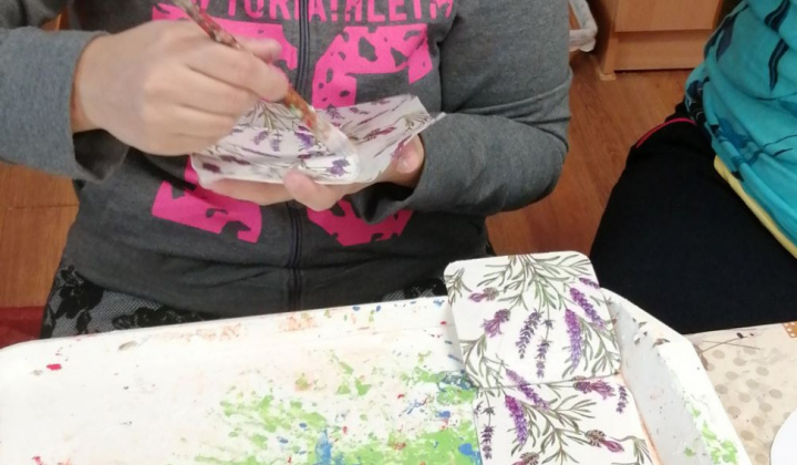 2. fotografia fotogalérie Pracovná terapia